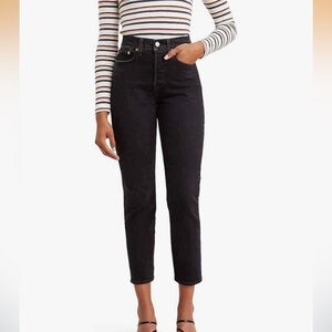 Levi’s Wedgie Black Denim Jeans